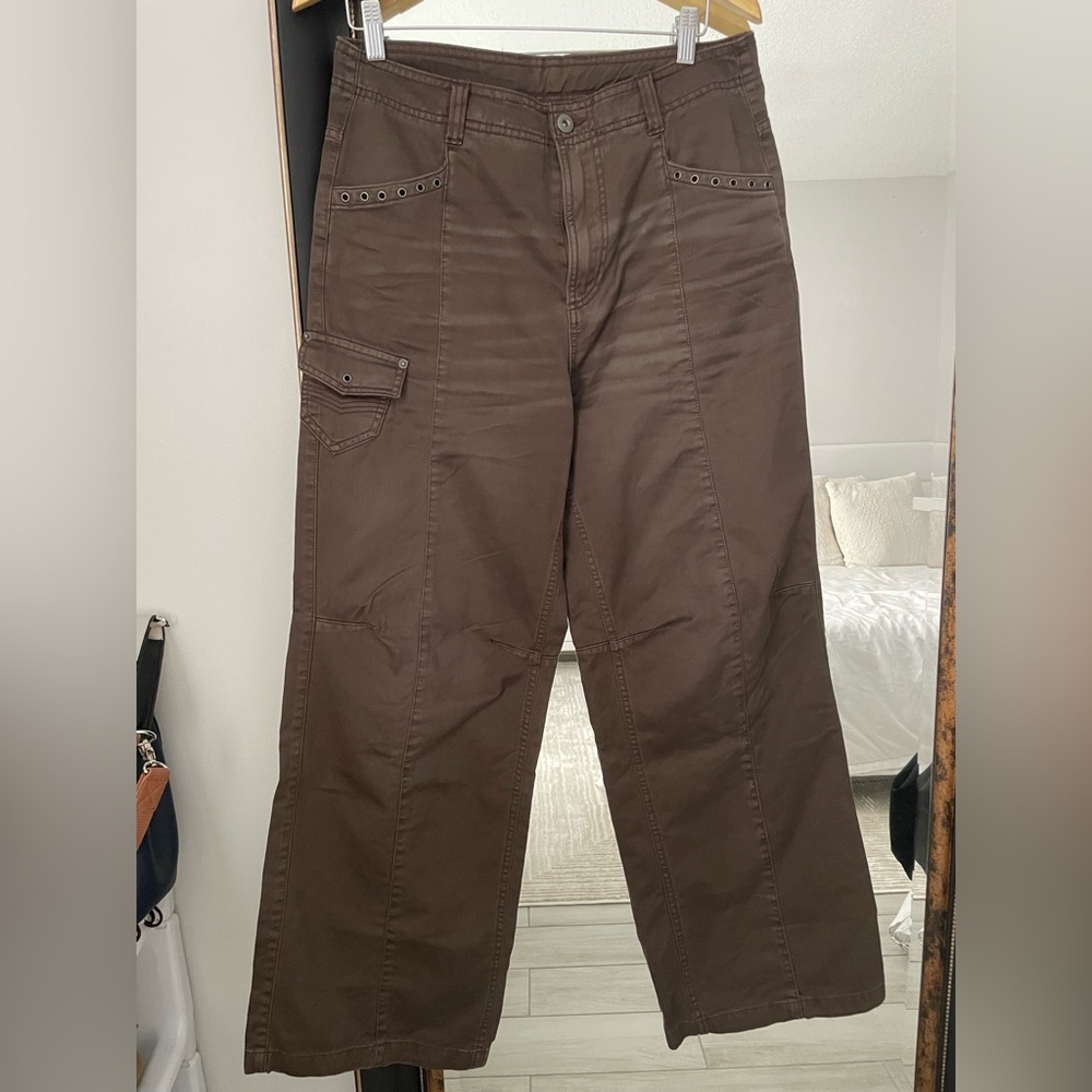 ZARA Cargo Brown Pants